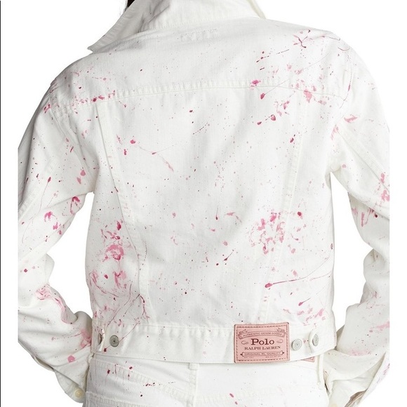 Polo Ralph Lauren Pink Pony Denim Trucker Jacket - Picture 2 of 9
